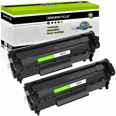 2PK Q2612X 12X Toner Cartridge Compatible For HP LaserJet 1015 1018 1020 Printer • $29.23