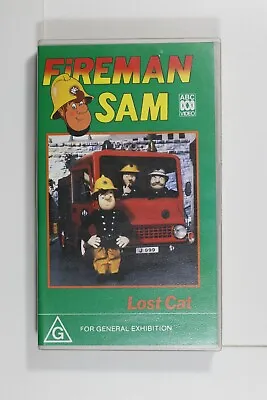 Fireman Sam: Lost Cat - *Rare* - VHS Video Tape -Tracking (D1023) • $59.99