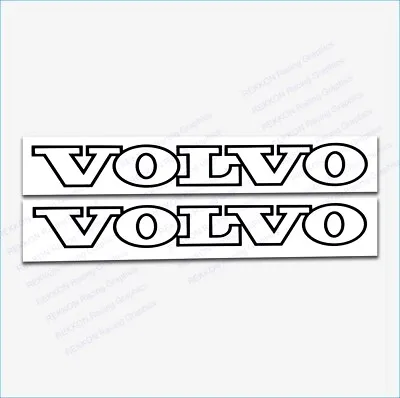 VOLVO 850 S40 C30 V70 S60 T4 T5 Moose High Cast Vinyl Decals Stickers Any Color • $12.90