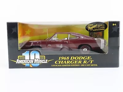 1:18 Scale RC Ertl American Muscle #36573 Die-Cast 1968 Dodge Charger R/T • $99.95