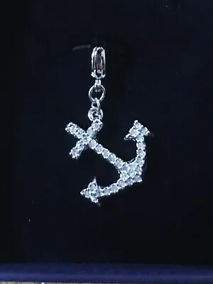 Older Swarovski Nautical Anchor Charm AUTHENTIC  - New In Blue Box • $45