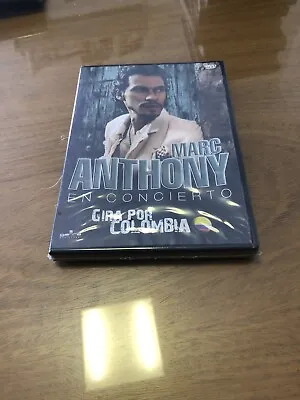 Marc Anthony En Concierto Gira Por Colombia Dvd Argentina Garra Free Shippng • $44.99