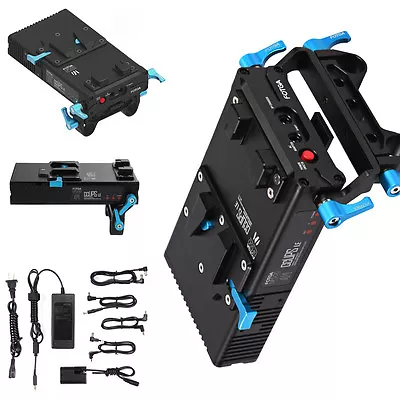 FOTGA DP500III BP V-mount Power Battery Plate For 15mm Rod Support / Rail System • $128.10