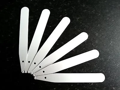 Plant Pot Labels White Plastic For Garden Trays Stake Tags 4  Blank Label 10cm • £35.95