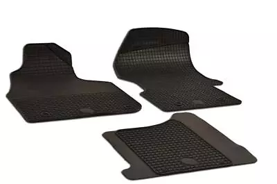 Set Of 2 Front Black Rubber All-Weather Floor Mats For Sprinter 2500 2006-18 • $25.18