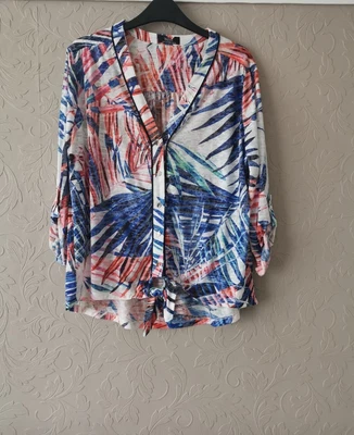 £2.99 • Buy Tie Front Summer Blouse Top Size Medium