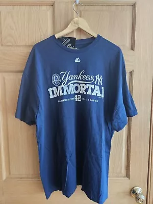 NWT Rare Vintage Mariano Rivera Immortal MLB New York Yankees T-Shirt Size 2XL • $35