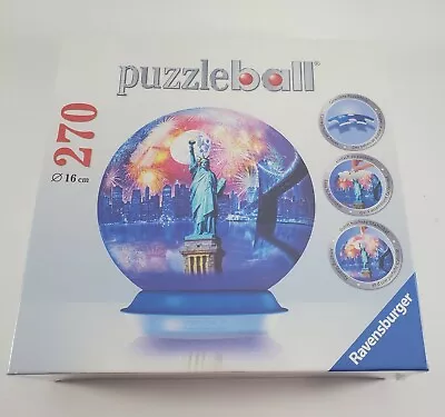 Ravensburger  New York City  270 Piece Puzzle Ball Jigsaw Puzzleball  • $24.99