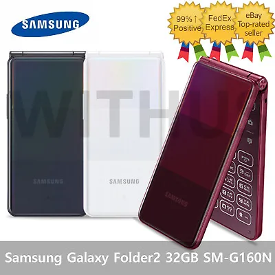 Samsung Galaxy Folder2 32G SM-G160N Unlocked LTE 2021.ver (Grey/White/Red) • $142.37
