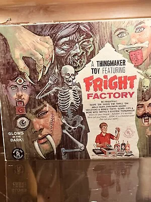 Vintage 1966 Mattel Fright Factory Maker Pak Thingmaker Molds  Please Read • $45