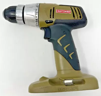 CRAFTSMAN 3/8  Drill Driver VSR 18V 315.115370 No Battery ** • $22.95