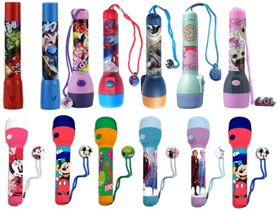£8.09 • Buy Kids Disney Plastic LED Flashlight, Camping & Hiking Night Light Torches Gifts