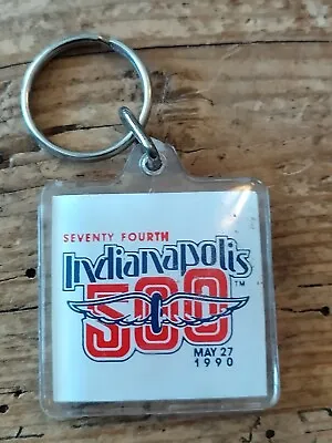 74th Indianapolis 500 Keychain May 27 1990 Vintage • $10.50