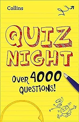 Collins Quiz Night (Quiz Book) Collins Used; Very Good Book • £2.85