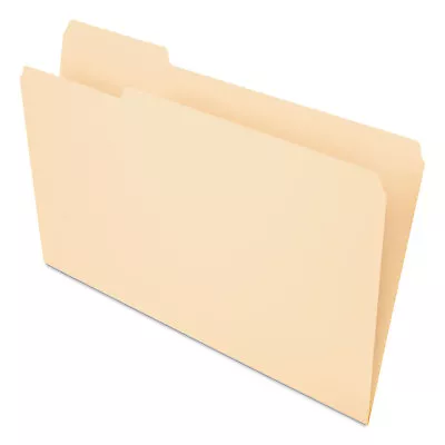 Pendaflex Essentials File Folders Straight Cut Top Tab Legal Manila 100/Box 753 • $26.69