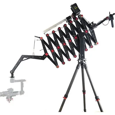 JIB Camera Crane Scissor 15ft CAME-TV ACCORDION For Gimbal DJI RS • £1999