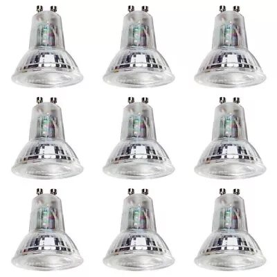 9 X Megaman 142222E Dimmable LED GU10 PAR16 Bulbs 36° 4000K Cool White 4.7W • £32.70