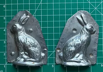 Vintage German Made Chocolate Mold A Easter Bunny Rabbit 311 • $50