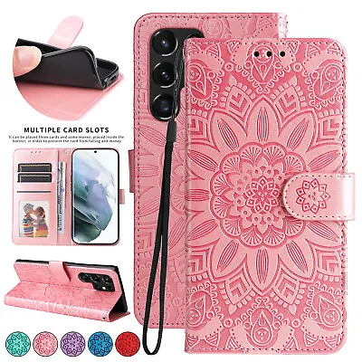 Magnetic Leather Wallet Case For Samsung Galaxy S24 Ultra Plus S23 S22 S21+ S20 • $13.27