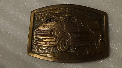 Belt Buckle: 1970's Style Conversion Van Used • $4.99