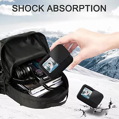 New Accessories Kit For GoPro Hero 11/10/9 Black Silicone Sleeve Protective Case • $23.55