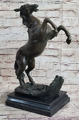 P J Mene's Exquisite Bronze Sculpture Handcrafted Rearing Horse Stallion • $419.40