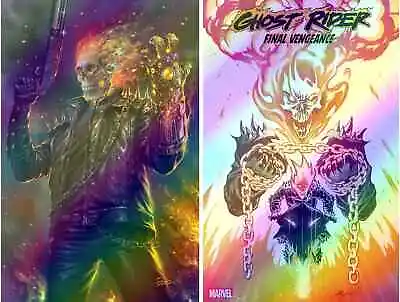 Ghost Rider: Final Vengeance #1 (lucio Parrilo Exclusive Foil & Ben Su Foil Set) • $39.99