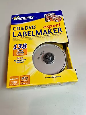 Memorex CD & DVD Label Maker • $0.99