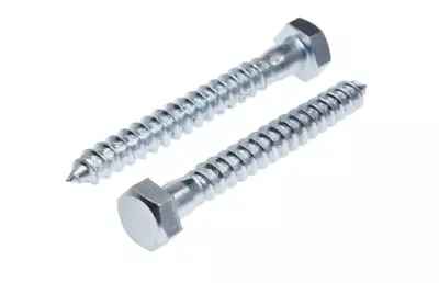 £79.98 • Buy Hex Hexagon Head Coach Screws Wood Screw Bolts Zinc Plated M6 M8 M10 M12
