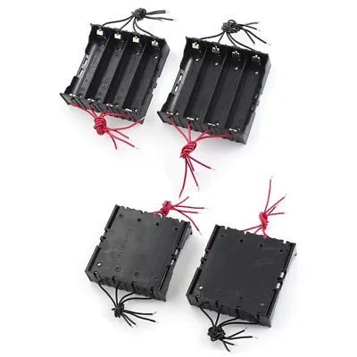 4 Sections 8 Wires 18650 Li Battery Holder In Parallel With Battery Box Hot NDE • £6.11
