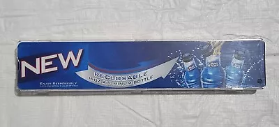 Bud Light Aluminum Bottle Suction Cup Advertising Sign 12  • $24.95