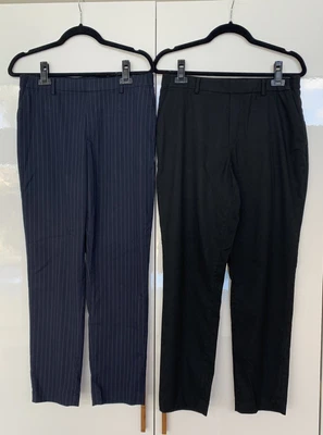 $35 • Buy Uniqlo Elastic Waisted Work Pants X 2 (Size L)