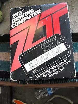 1979 Zemco ZT-3 Driving Computer NEW OLD STOCK Complete MPG MPH Fuel • $87.77