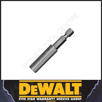 DeWalt DT90392 60mm Long 1/4  Mag Drill Screwdriver Impact Driver Bit Holder • £2.99