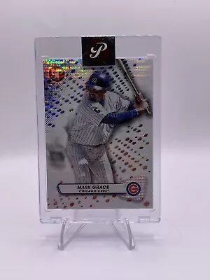 2023 Topps Pristine - Pristine Pulsar Refractor #74 Mark Grace • $1