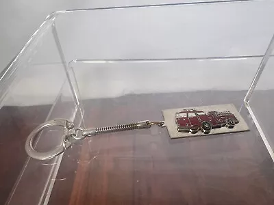 Vtg Mack Trucks Inc. Fire Engine Truck KEY CHAIN GM Ford Chevy Truck Rat Rod Hot • $27