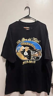 Vintage Vicente Fernandez Last Concert Tour T Shirt Mexico Mariachi Luis Miguel • $79