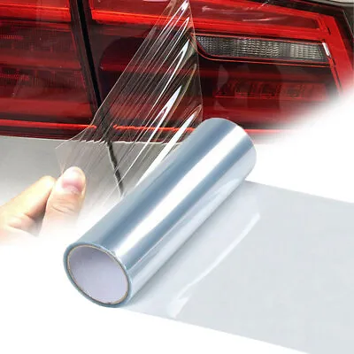 12'' X 48  Car Headlight Cover Protector Film Sticker Window Sunscreen Films • $9.99