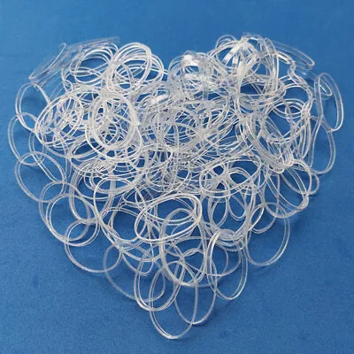 1000x Elastic Hair Bands Braiding Rubber Band Tiny Small Hair Rope Ties New • £2.98