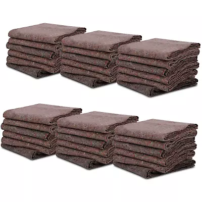  53x74 Inch 36 Moving Blankets Heavy Duty Professional Quality Quilted • $80.58