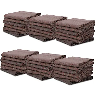 36 Pack Heavy Duty Moving Blankets 53  X 74  Shipping Furniture Protection Pads  • $80.58