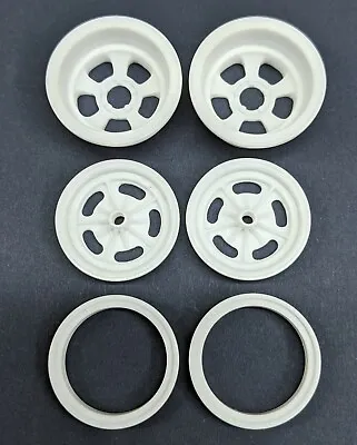 Resin 1/16 Scale Halibrand Sprint Front & Rear Funny Car Wheel Set • $34.35