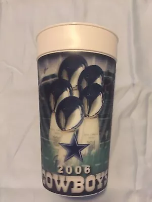 Dallas Cowboys 2006 Season Super Bowls Holographic Plastic Stadium Cup 32oz • $4.90