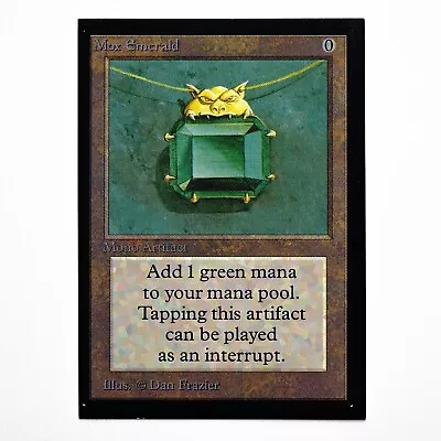 WOTC MtG Collector's Ed Mox Emerald (CE) (R) EX • $800