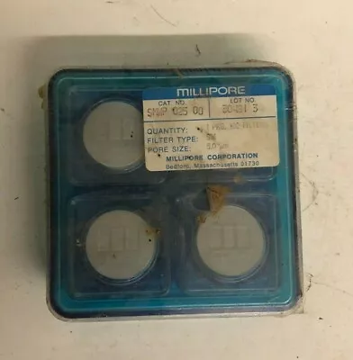 Millipore SMWP 025 00 Filters 100 Circles 5.0 µm Chemistry Lab • $100