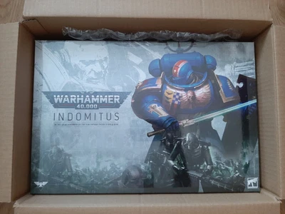 £200 • Buy Warhammer 40k Indomitus Box Set & Rare Objective Markers, Coin & Dice Bag. BNIB