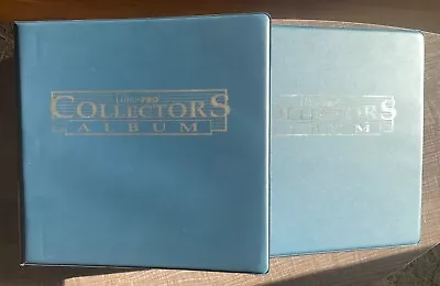 2x Ultra Pro Collectors Album - D-Ring Binder Blue • £14.99