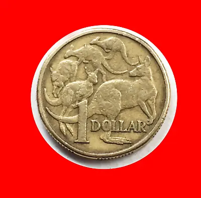 1984 Double Rim MOB OF ROOS Queen Elizabeth 1 Dollar Mule • $15