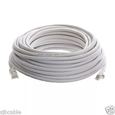 $11.99 • Buy 150 FT Cat5 RJ45 Ethernet LAN Network Cable For PC PS Xbox Internet Router White