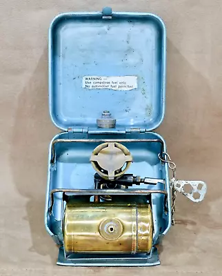 OPTIMUS 8R BACKPACK CAMPING STOVE SWEDEN VINTAGE W/ Extra Fuel Tank Cap 😀 • $119